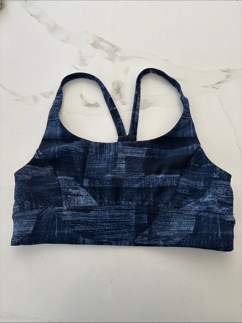 Lululemon Size 6 Blue Sports Bra